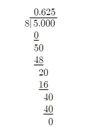 Convert into decimal 